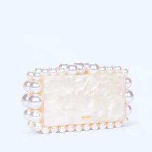 Cult Gaia EOS Pearl Clutch